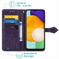 imoshion Mandala Bookcase Samsung Galaxy A13 (5G) / A04s - Paars