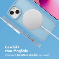 imoshion Color Guard Backcover met MagSafe iPhone 13 / 14 - Lichtblauw