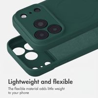 imoshion Colour Back Cover with MagSafe Apple iPhone 18 Pro / 17 Pro - Dark Green