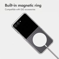 Accezz Xtreme Impact Back Cover with MagSafe Samsung Galaxy Z Flip 8 - Transparent