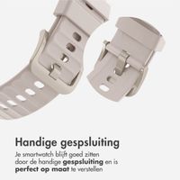 imoshion Siliconen bandje Huawei Watch Fit 4 / 4 Pro - Ivory White