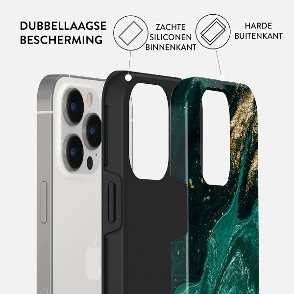 Burga Tough Backcover iPhone 14 Pro - Emerald Pool