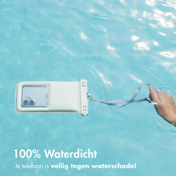imoshion Floating Waterproof Pouch - Universeel waterdicht telefoonhoesje - Mint Groen