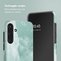 Selencia Vivid Backcover Samsung Galaxy S25 Plus - Marble Grayed Jade