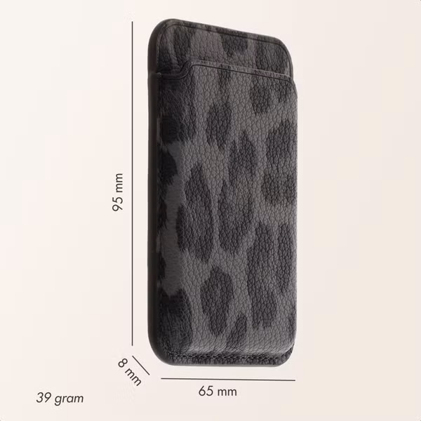 Selencia Sabi Pashouder met MagSafe - Midnight Black