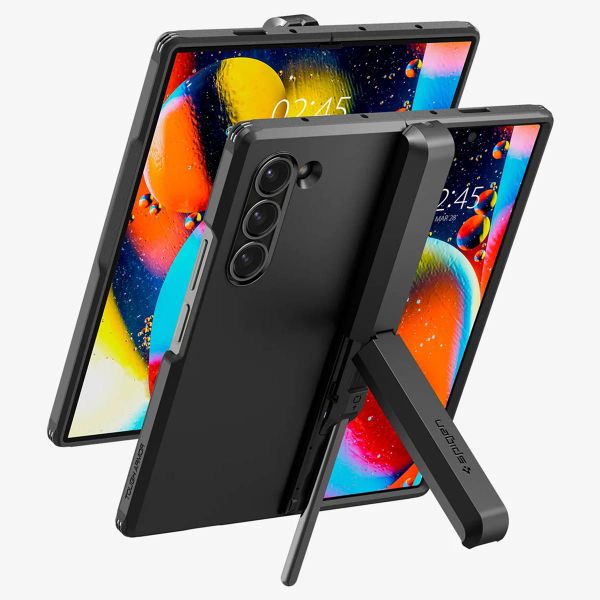 Spigen Tough Armor Pro Backcover Samsung Galaxy Z Fold 6 - Black