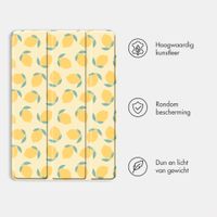 imoshion Design Trifold Bookcase Apple iPad 6 (2018) 9.7 inch / iPad 5 (2017) 9.7 inch / Air 2 (2014)/Air 1 (2013) - Citrus Dream