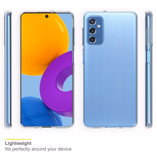 Accezz Clear Backcover Samsung Galaxy M52 - Transparant