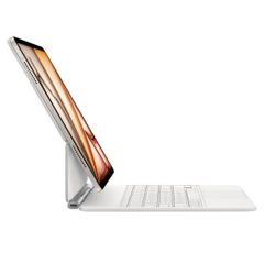 Apple Magic Keyboard iPad Air 13 inch (2025) M3 / (2024) M2 - QWERTY NL - Draadloos toetsenbord - Wit