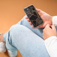 imoshion Design hoesje iPhone 11 - Grafisch Koper / Zwart