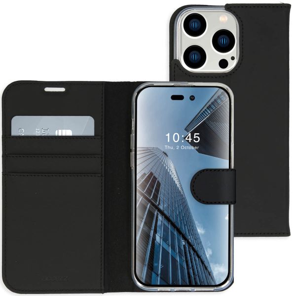 Accezz Wallet Softcase Bookcase iPhone 14 Pro - Zwart