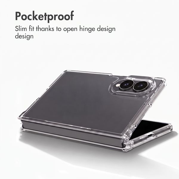 Accezz Xtreme Impact Back Cover Samsung Galaxy Z Fold 8 - Transparent