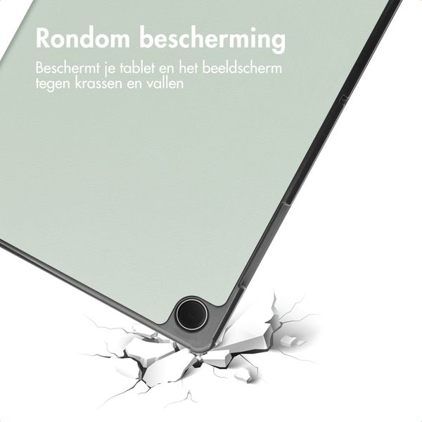 imoshion Trifold Bookcase Samsung Galaxy Tab A11 Plus - Lichtgroen