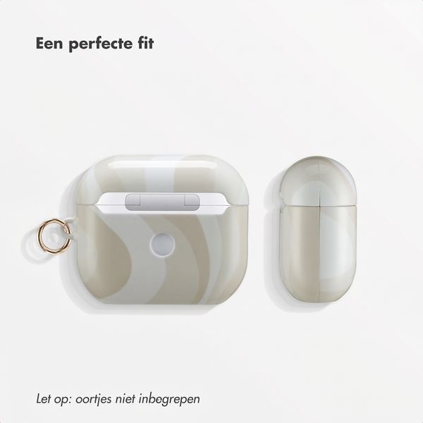 Selencia Vivid Case  Apple Airpods 3 - Desert Waves Beige