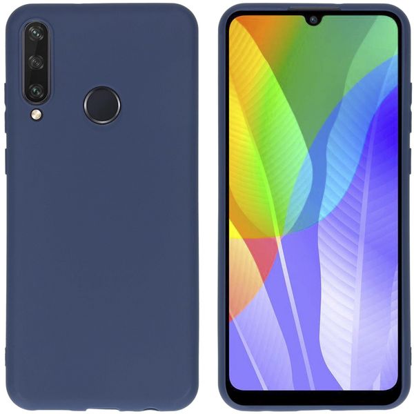 imoshion Color Backcover Huawei Y6p - Donkerblauw