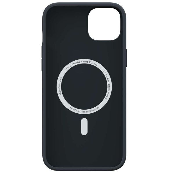 Njorð Collections Slim Case MagSafe iPhone 15 Plus - Black