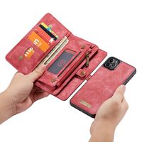 CaseMe Luxe Lederen 2 in 1 Portemonnee Bookcase iPhone 11 Pro