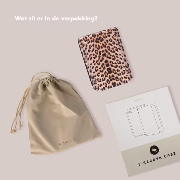 Selencia Vivid Bookcase Kobo Clara Colour / Clara BW - Wild Leo