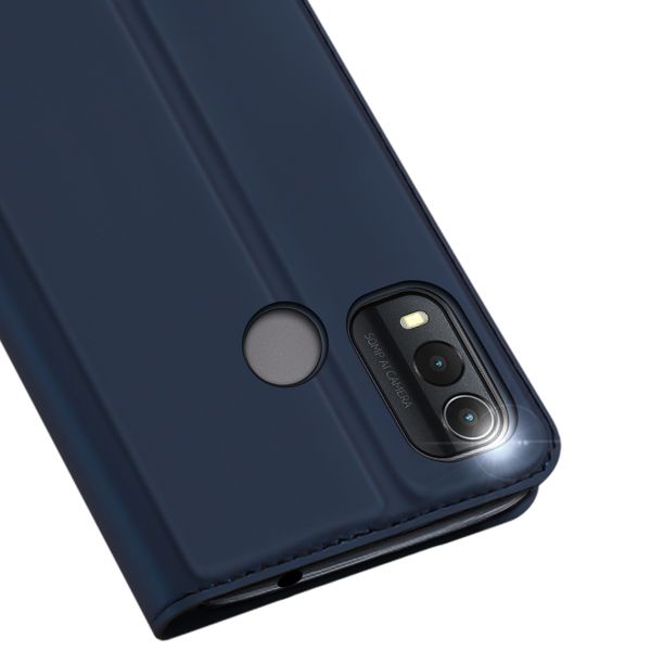 Dux Ducis Slim Softcase Bookcase Nokia G11 Plus - Donkerblauw