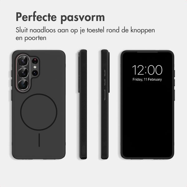 imoshion Color Backcover met Thin MagSafe Ring Samsung Galaxy S26 Ultra - Zwart