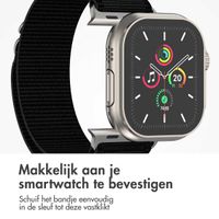 imoshion Nylon Alpine bandje Apple Watch Series 1 t/m 11 / SE / Ultra (44/45/46/49 mm) - Zwart