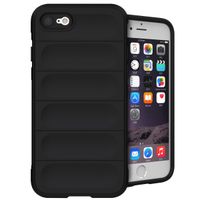 imoshion EasyGrip Backcover iPhone SE (2022 / 2020) / 8 / 7 - Zwart