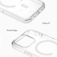 Selencia Rivièra MagSafe Back Cover with detachable hooks Apple iPhone 18 Pro Max / 17 Pro Max - Transparent