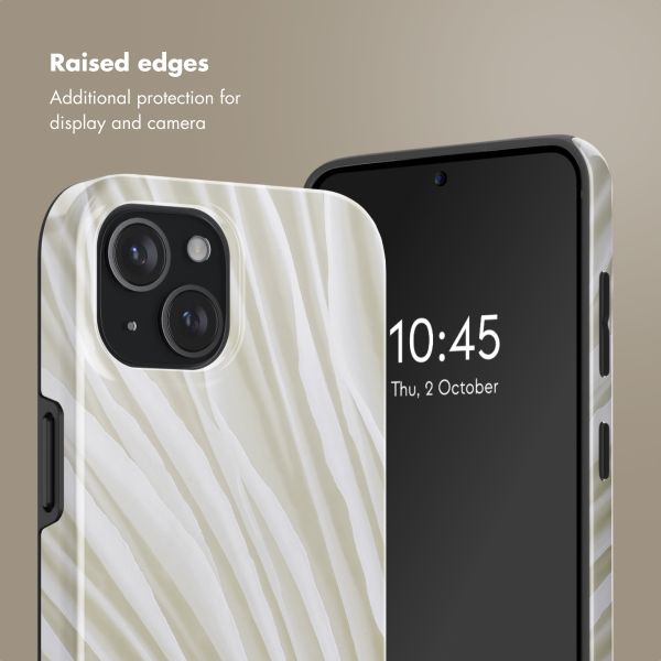 Selencia Vivid Back Cover with MagSafe Apple iPhone 15 - Nature Light Brown