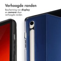 Accezz Classic Tablet Case Samsung Galaxy Tab S10 Lite / S9 11.0 inch / Tab S10 FE / S9 FE 10.9 inch - Donkerblauw