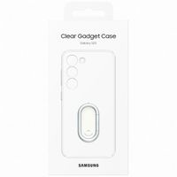 Samsung Originele Clear Gadget Backcover Samsung Galaxy S23 - Transparant