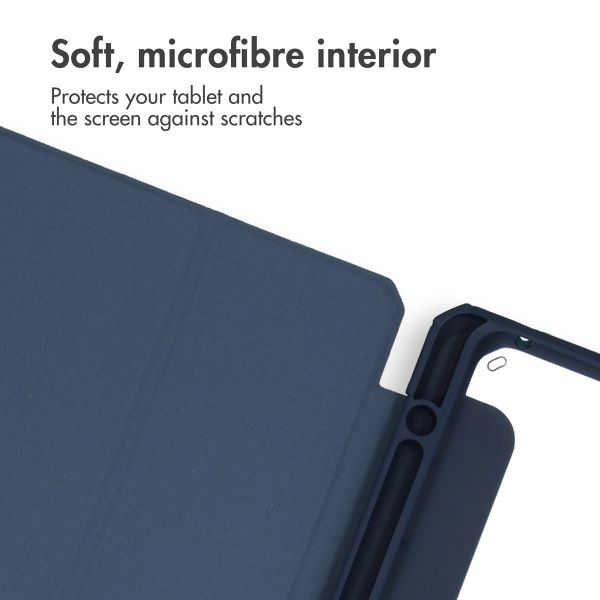 imoshion Trifold Hardcase Bookcase Samsung Galaxy Tab S11 Ultra - Donkerblauw