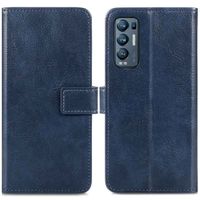 imoshion Luxe Bookcase Oppo Find X3 Neo - Donkerblauw