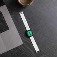 imoshion Magnetisch lederen bandje  - Universeel 22 mm aansluiting - Wit