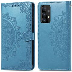 imoshion Mandala Bookcase Samsung Galaxy A52(s) (5G/4G) - Turquoise