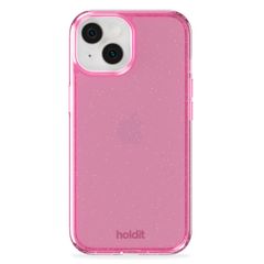 Holdit Glitter Case iPhone 13 / 14 / 15 - Pink