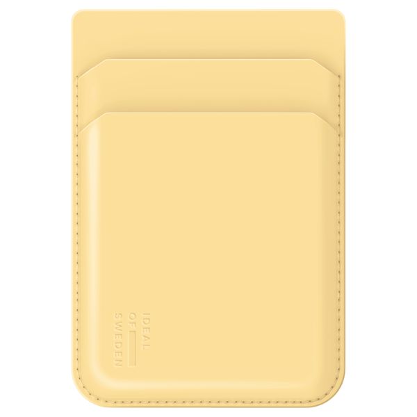 iDeal of Sweden MagSafe / Magnetic Card Holder - Soft Lemon