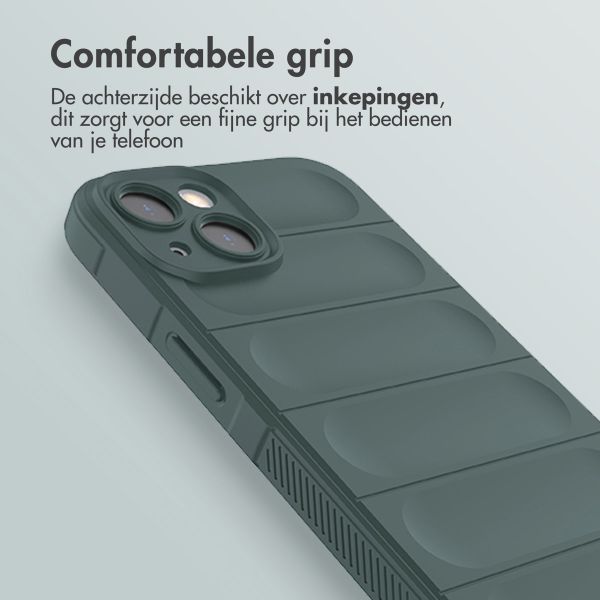 imoshion EasyGrip Backcover Apple iPhone 13 - Donkergroen