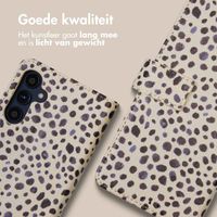 imoshion Design Bookcase Samsung Galaxy A34 (5G) - Black And White Dots