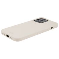 Holdit Silicone Case iPhone 15 Pro Max - Light Beige