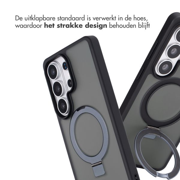 Accezz Ring Stand Backcover met MagSafe Samsung Galaxy S26 Ultra - Zwart