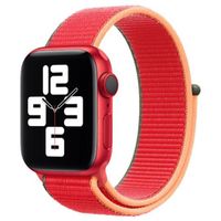 Apple Sport Loop Band Apple Watch Series 1-9 / SE - 38/40/41 mm / Series 10 - 42 mm - Rood