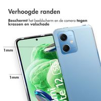 Accezz Clear Backcover Xiaomi Redmi Note 12 - Transparant