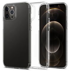 Spigen Ultra Hybrid Backcover Apple iPhone 12 (Pro) - Transparant