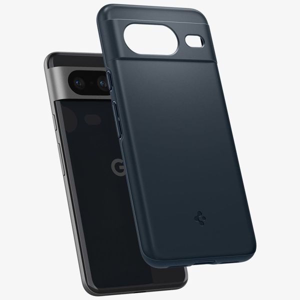 Spigen Thin Fit Backcover Google Pixel 8 - Metal Slate