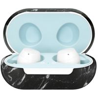 imoshion Design Hardcover Case Galaxy Buds Plus / Buds - Zwart Marmer