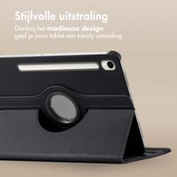 imoshion 360° draaibare Bookcase Samsung Galaxy Tab S10 Lite / S9 11.0 inch / Tab S10 FE / S9 FE 10.9 inch - Zwart