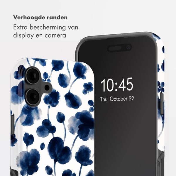 Selencia Vivid Backcover met MagSafe Apple iPhone 16 - Midnight Blossom