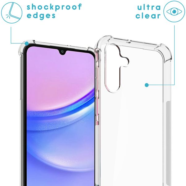 imoshion Backcover met koord Samsung Galaxy A15 (5G/4G) - Zwart