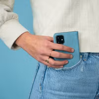 imoshion Luxe Bookcase Apple iPhone 8 Plus / 7 Plus - Lichtblauw