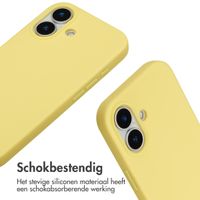 imoshion Siliconen hoesje met koord Apple iPhone 17 - Geel